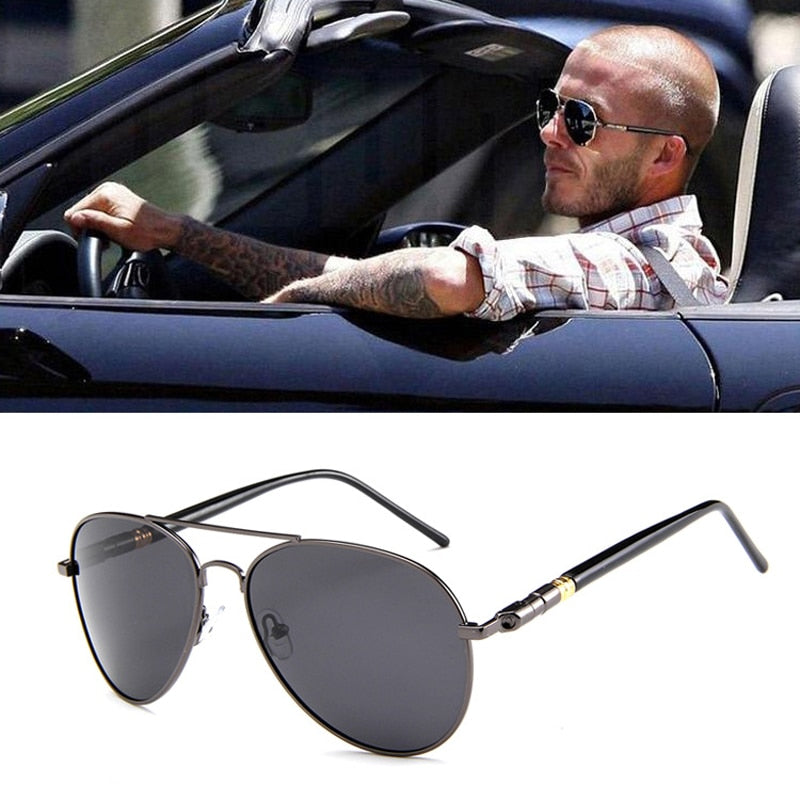 Men Sunglasses Polarized Brand Design Pilot Rays Driving Sun Glasses