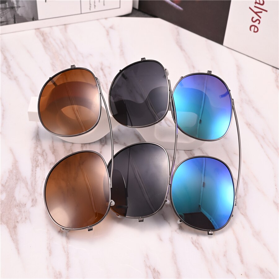 Evove Clip Sunglasses Lens Male Women Unisex Fit Over Eyeglasses