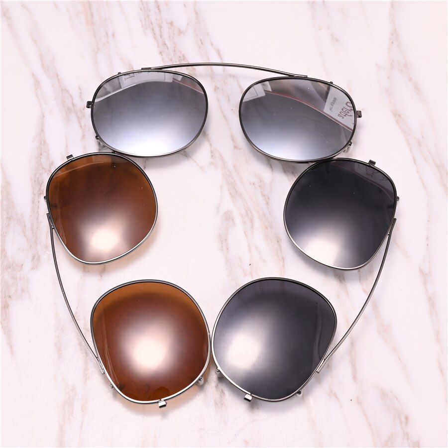 Evove Clip Sunglasses Lens Male Women Unisex Fit Over Eyeglasses