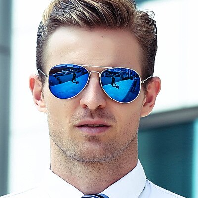 Men Sunglasses Polarized Brand Design Pilot Rays Driving Sun Glasses