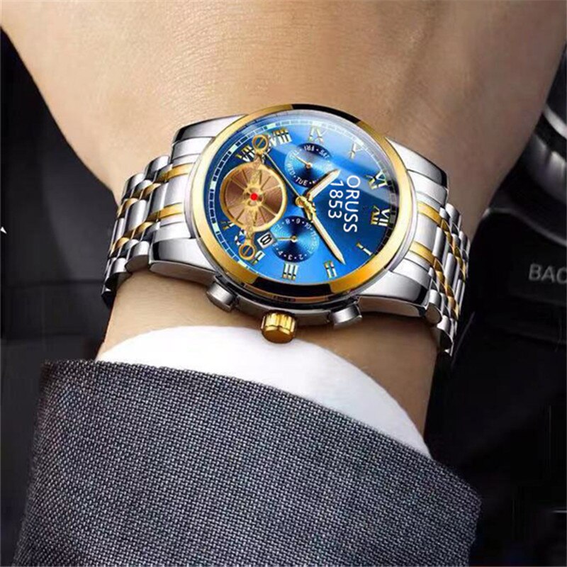 Oruss 1853 Watch Top Brand Luxury Mens Watches