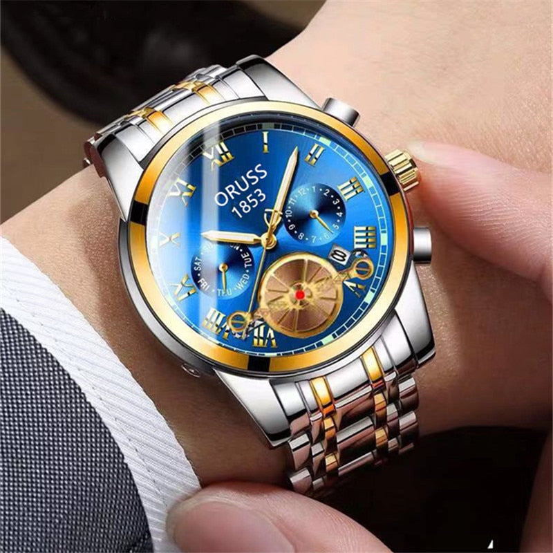 Oruss 1853 Watch Top Brand Luxury Mens Watches