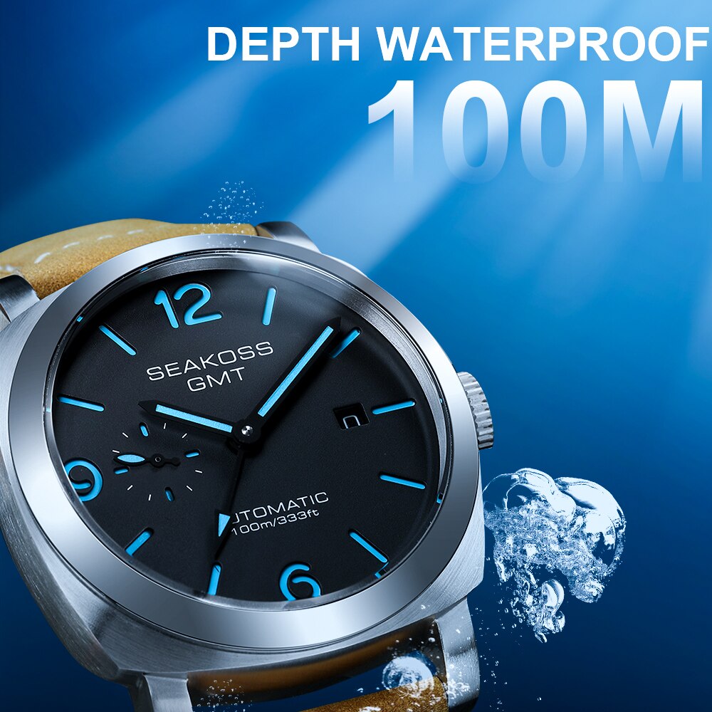 Automatic Movement Super Luminous Waterproof Sapphire Wristwatches