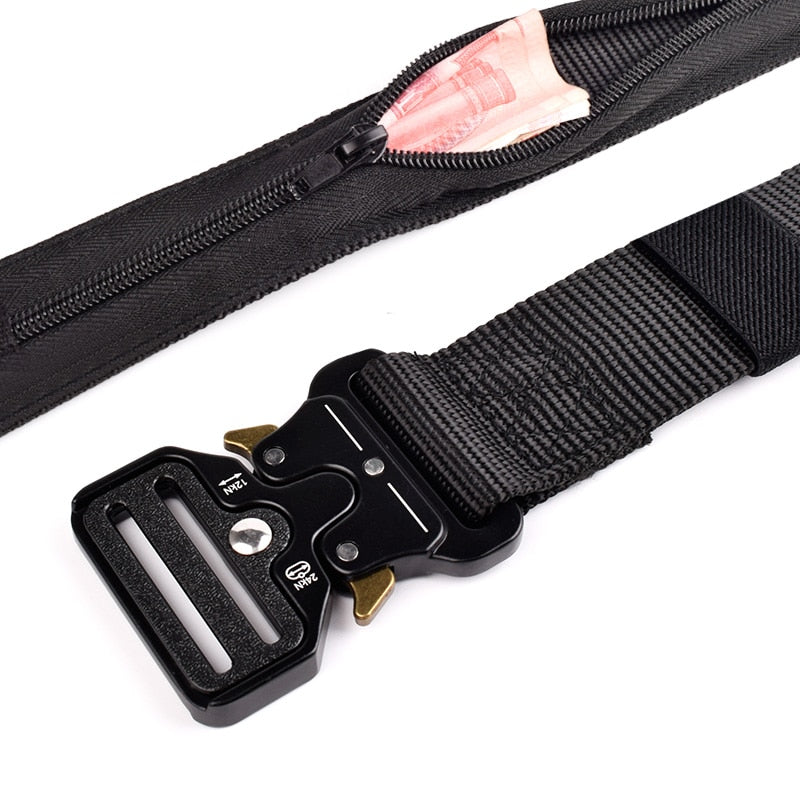 Travel Outdoors Hidden Cash Anti Theft Belt Waist Bag