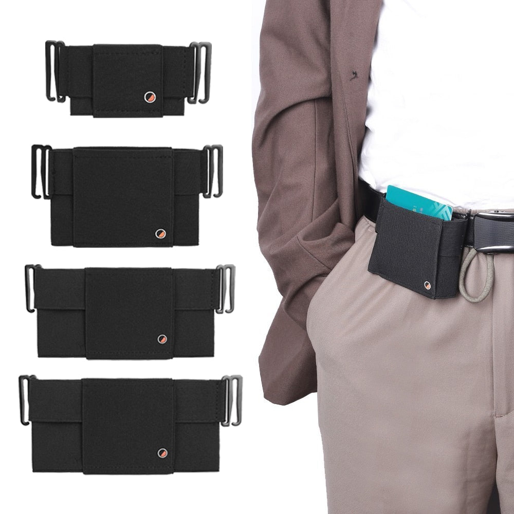 Invisible Wallet Waist Bag Belt Pouch Portable Pouch Card